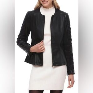 Vintage bagatelle Genuine Leather Women's Zip Jacket